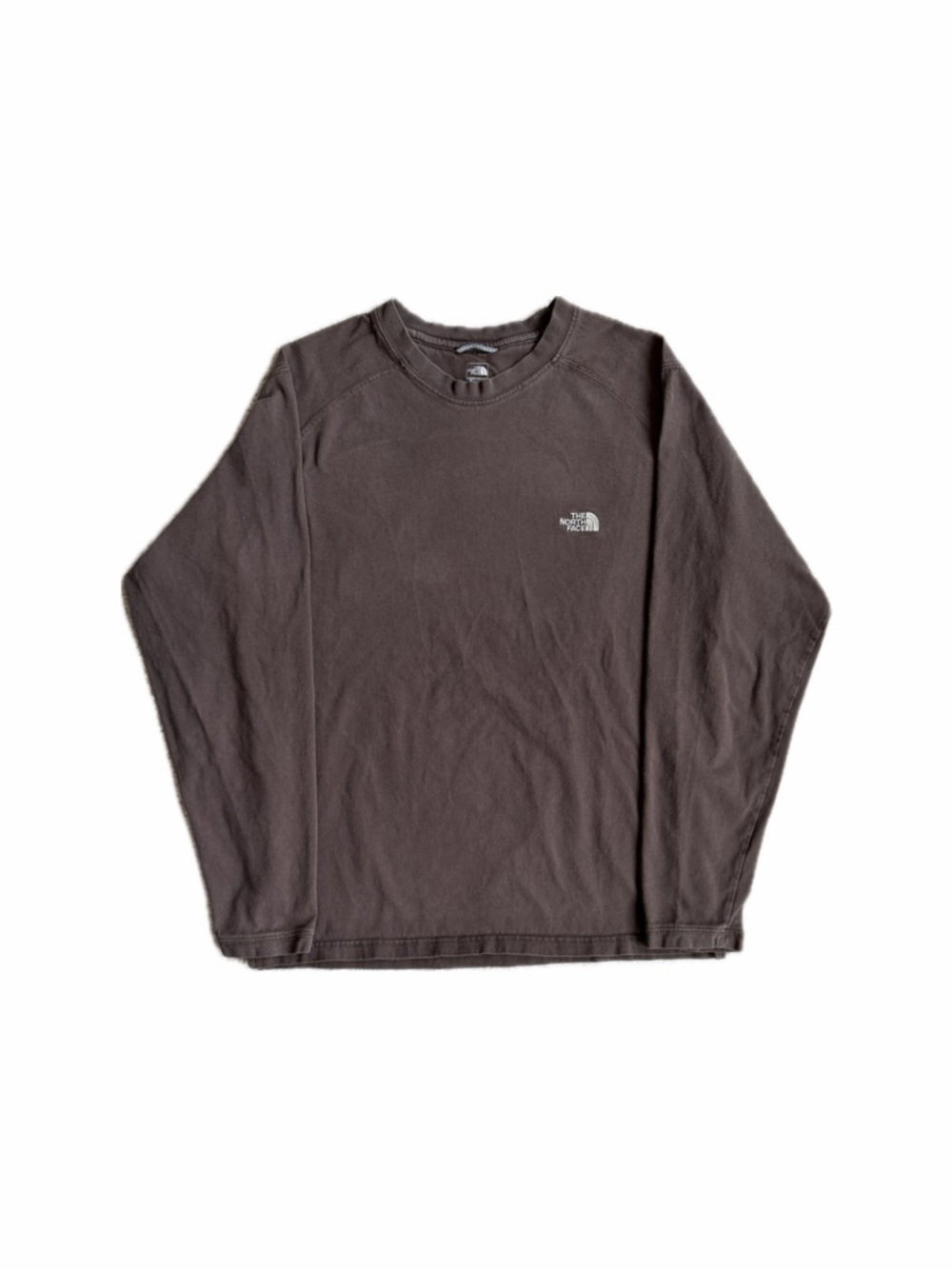 The North Face A5 Series Brown Long Sleeve Crewneck Shirt — Size Medium